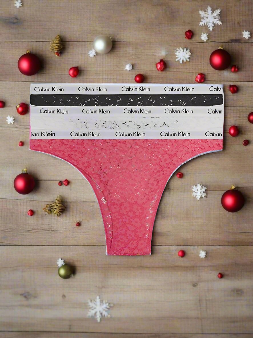 Calvin Klein | 3 Pack Brazilian | Cerise