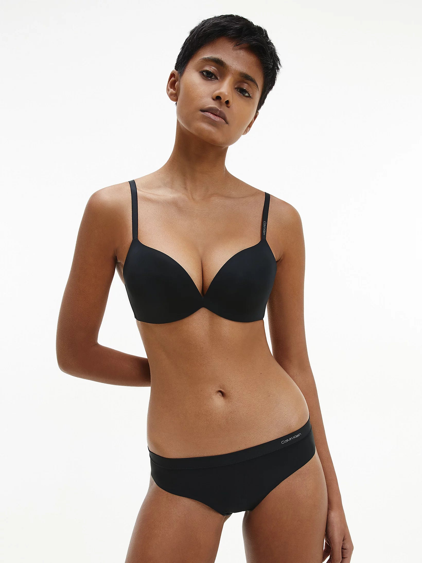 Calvin Klein | Push Up Plunge Bra | Black