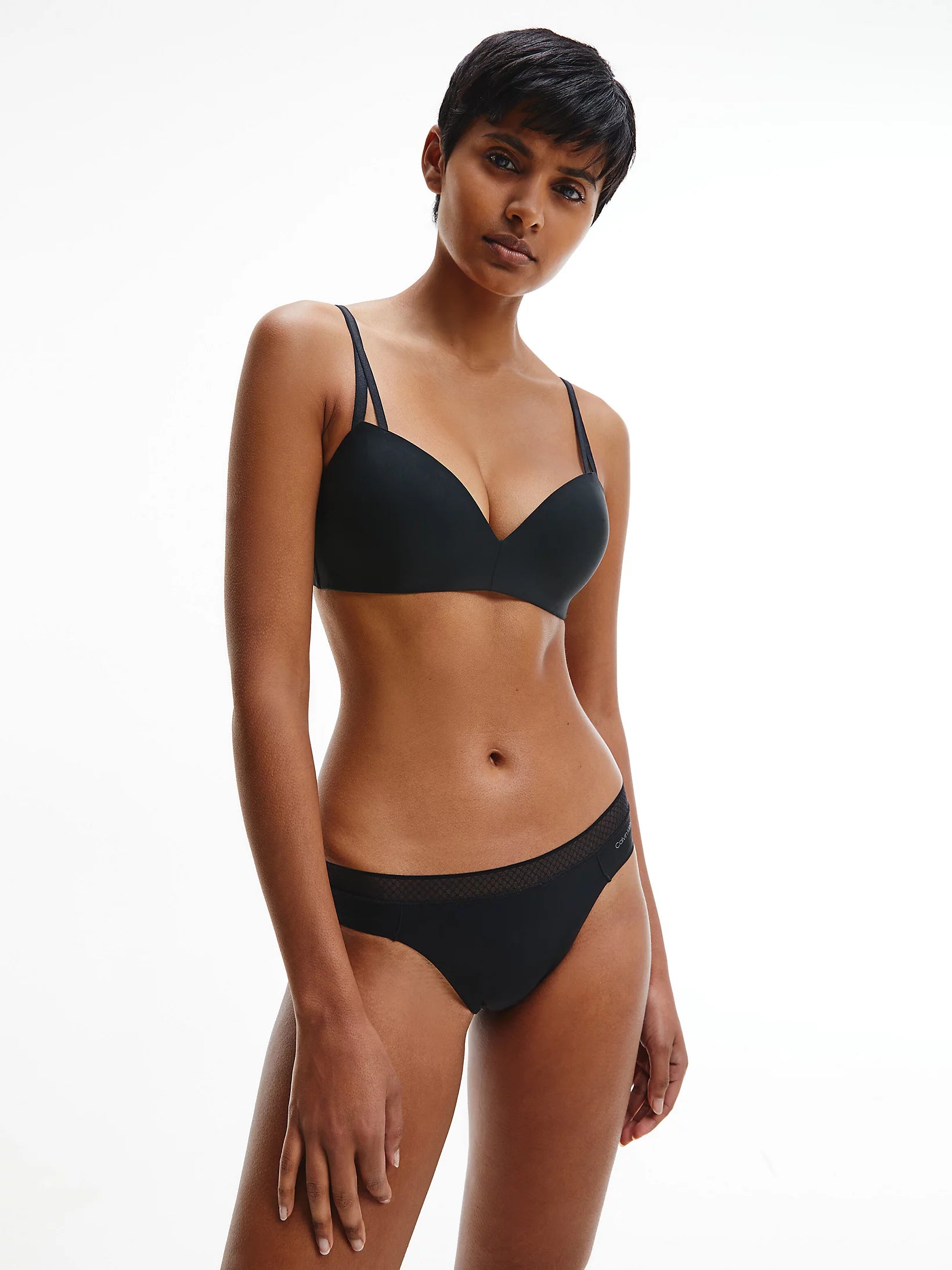 Calvin Klein |  Wireless  T Shirt Bra | Black