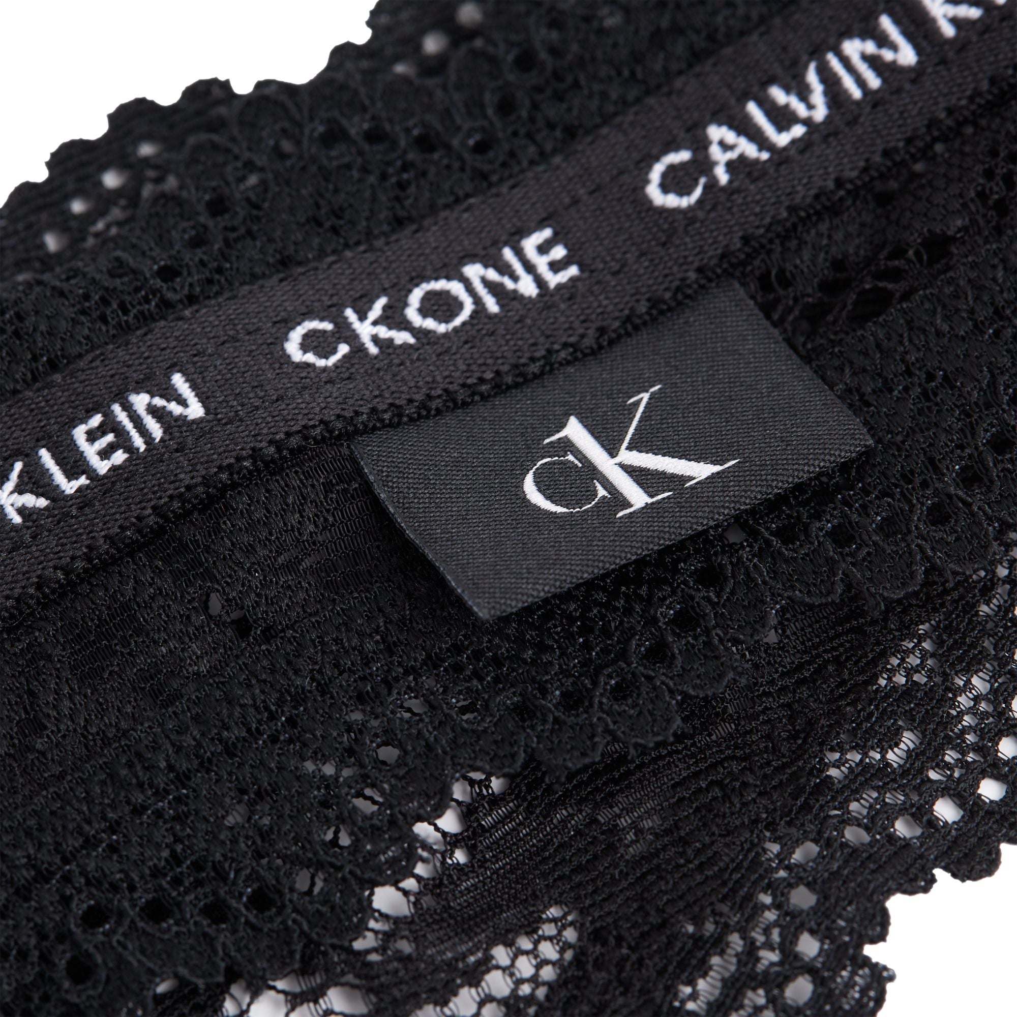 Calvin Klein | CK ONE LACE Thong | Black