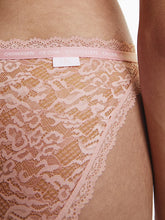 Load image into Gallery viewer, Calvin Klein | CK One Lace Brief | Pink Shell
