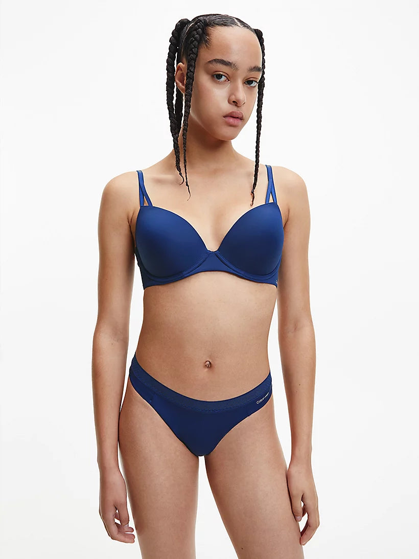 Calvin Klein | Seductive Comfort Thong | Blue