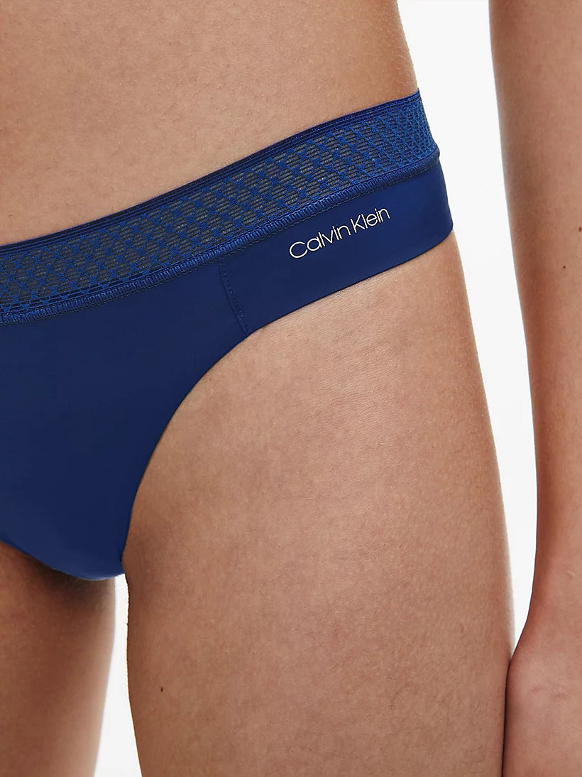 Calvin Klein | Seductive Comfort Thong | Blue