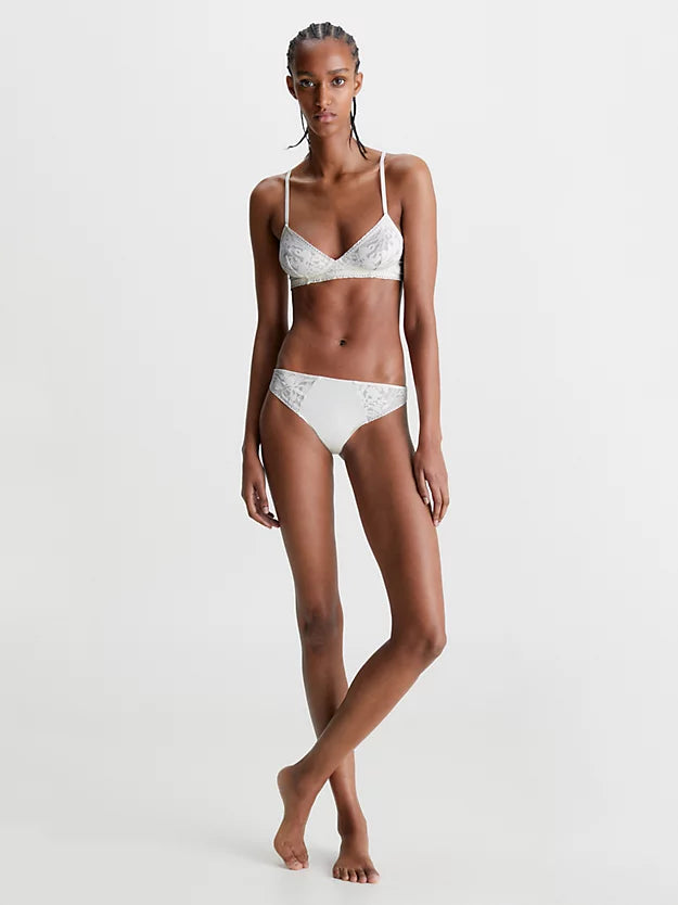 Calvin Klein | Soft Lace Bralette | Ivory