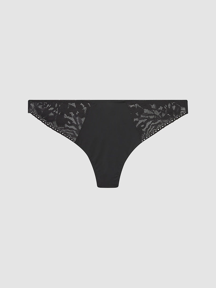 Calvin Klein | Soft Lace Thong | Black