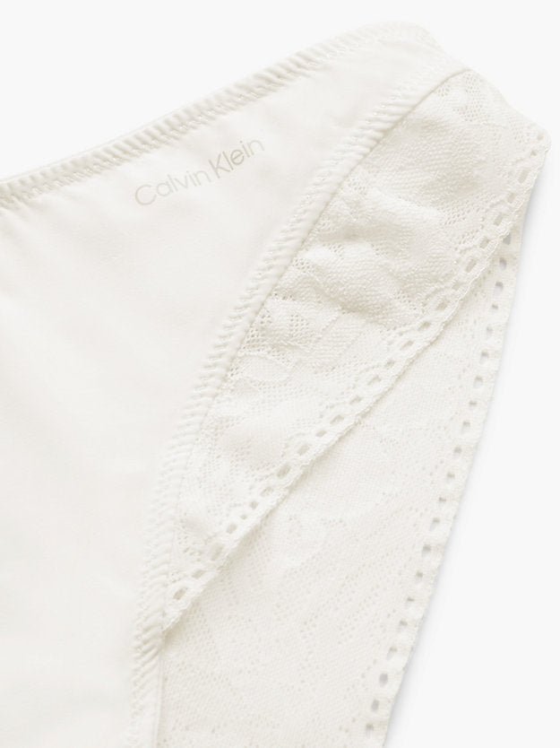 Calvin Klein | Soft Lace Bikini Brief | Ivory