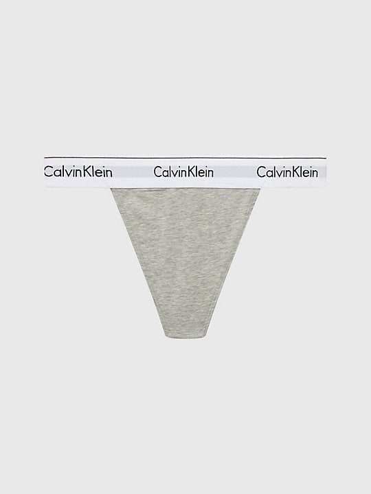 Calvin Klein | Modern Cotton String Thong | Grey