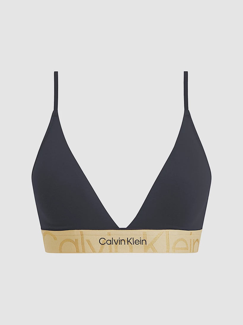 Calvin Klein | Embossed Icon Triangle | Gold