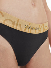 Load image into Gallery viewer, Calvin Klein | Embossed Icon Thong | Gold
