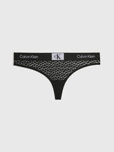 Load image into Gallery viewer, Calvin Klein | Ck96 Lace Thong | Black
