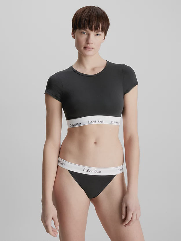 Buy Calvin Klein Underwear T-SHIRT BRALETTE - GREY HEATHER