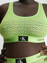 Load image into Gallery viewer, Calvin Klein | CK96 Unlined Bralette | Fab Green
