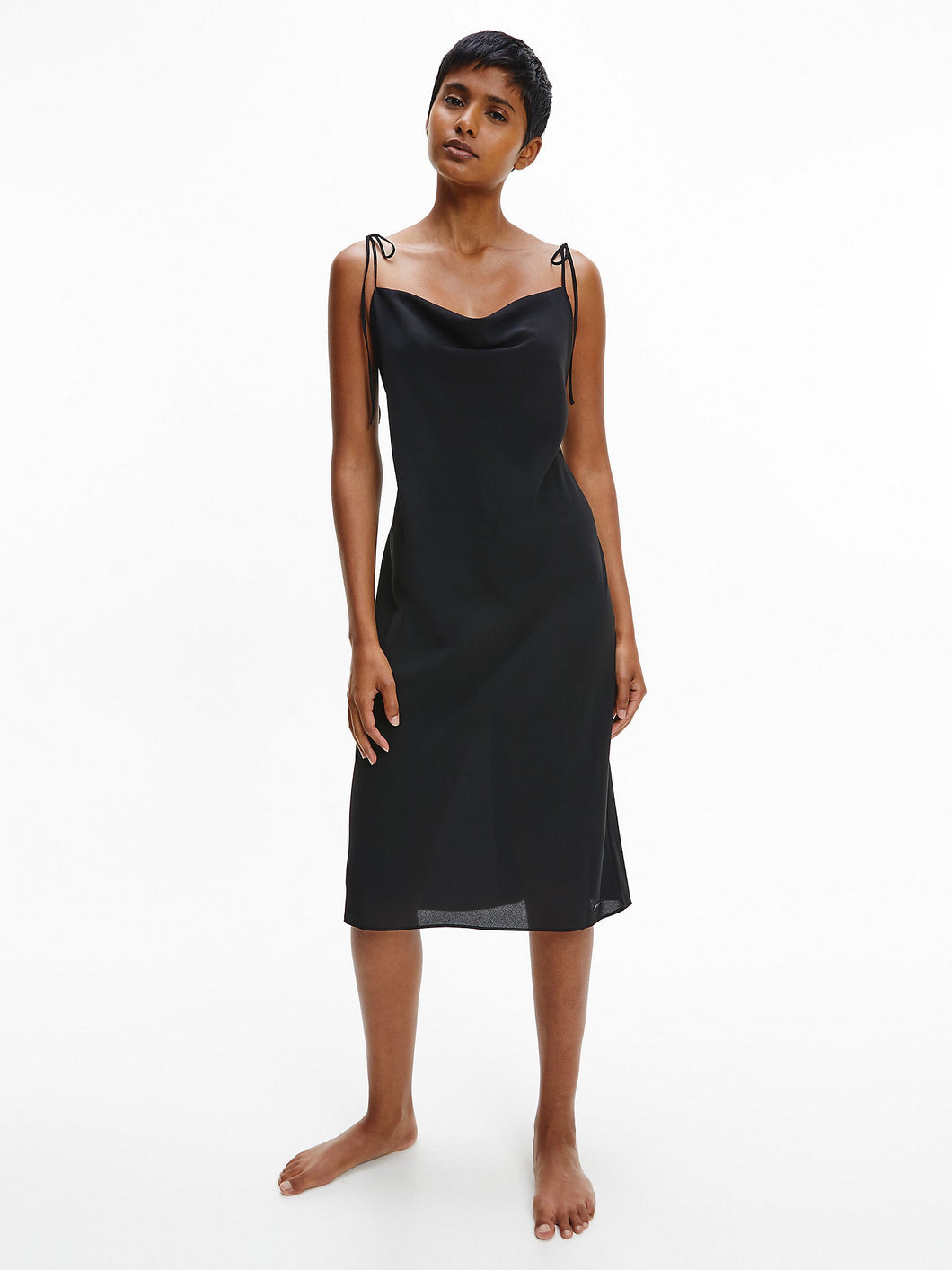 Calvin Klein | Satin and Lace Night Dress