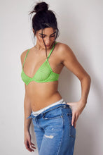 Load image into Gallery viewer, Calvin Klein | CK96 Unlined Demi Bra | Fab Green
