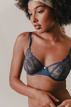 Load image into Gallery viewer, Maison Lejaby | Flora Classic Underwire | Blue
