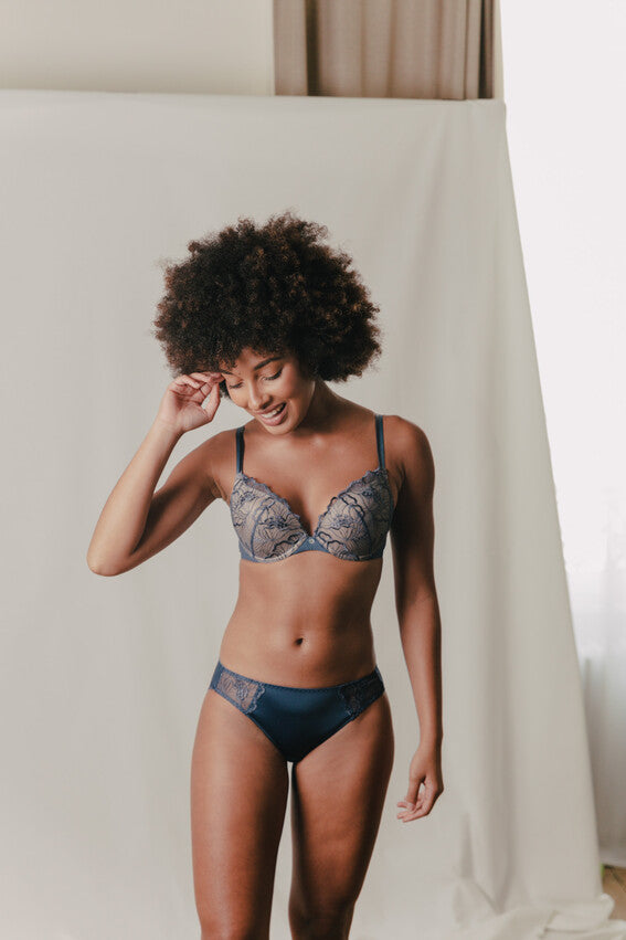 Maison Lejaby | Flora  Brief | Blue
