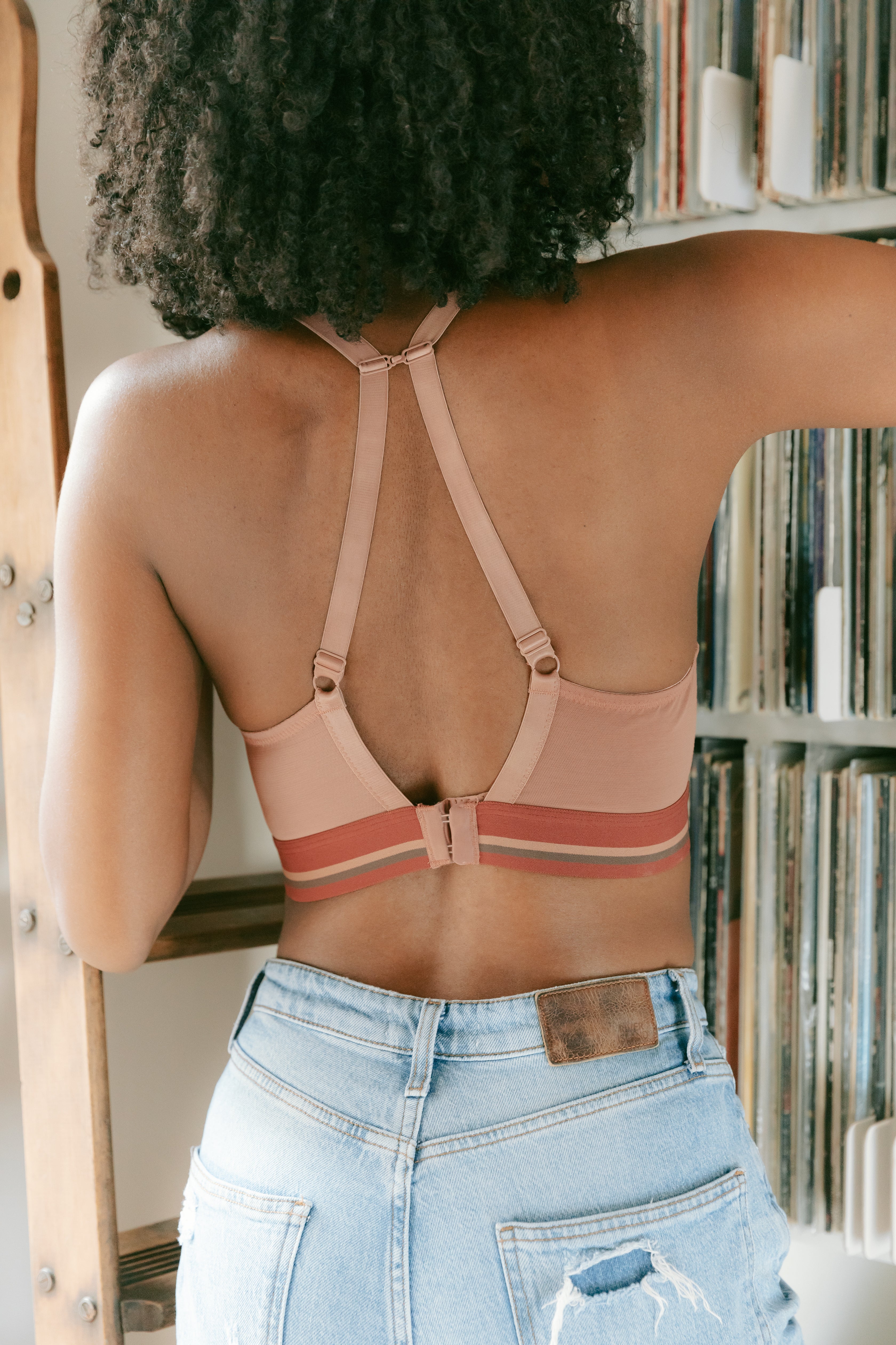 Cleo | Lyzy Vibe Bralette | Caramel