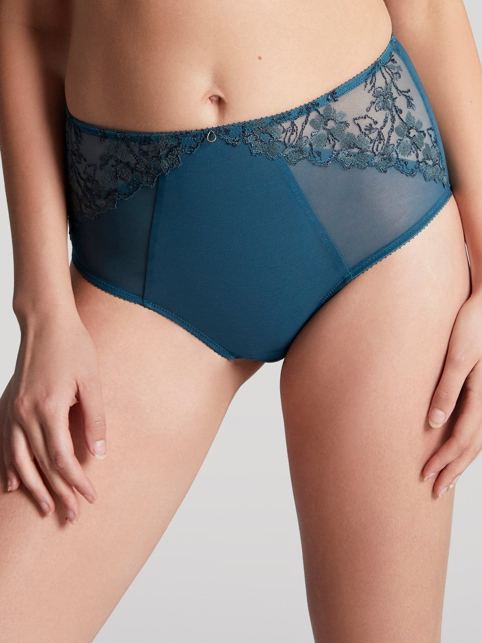 Panache | Emilia Deep Brief | Midnight Teal