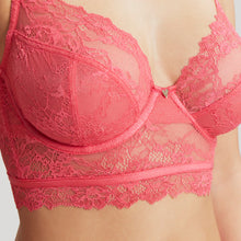 Load image into Gallery viewer, Cleo | Selena Longline Plunge | Paradise Pink
