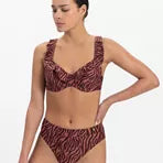 Load image into Gallery viewer, BeachLife | Zebra Support Bikini Top
