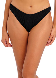 Freya | Ibiza Waves High Leg bikini Brief | Black