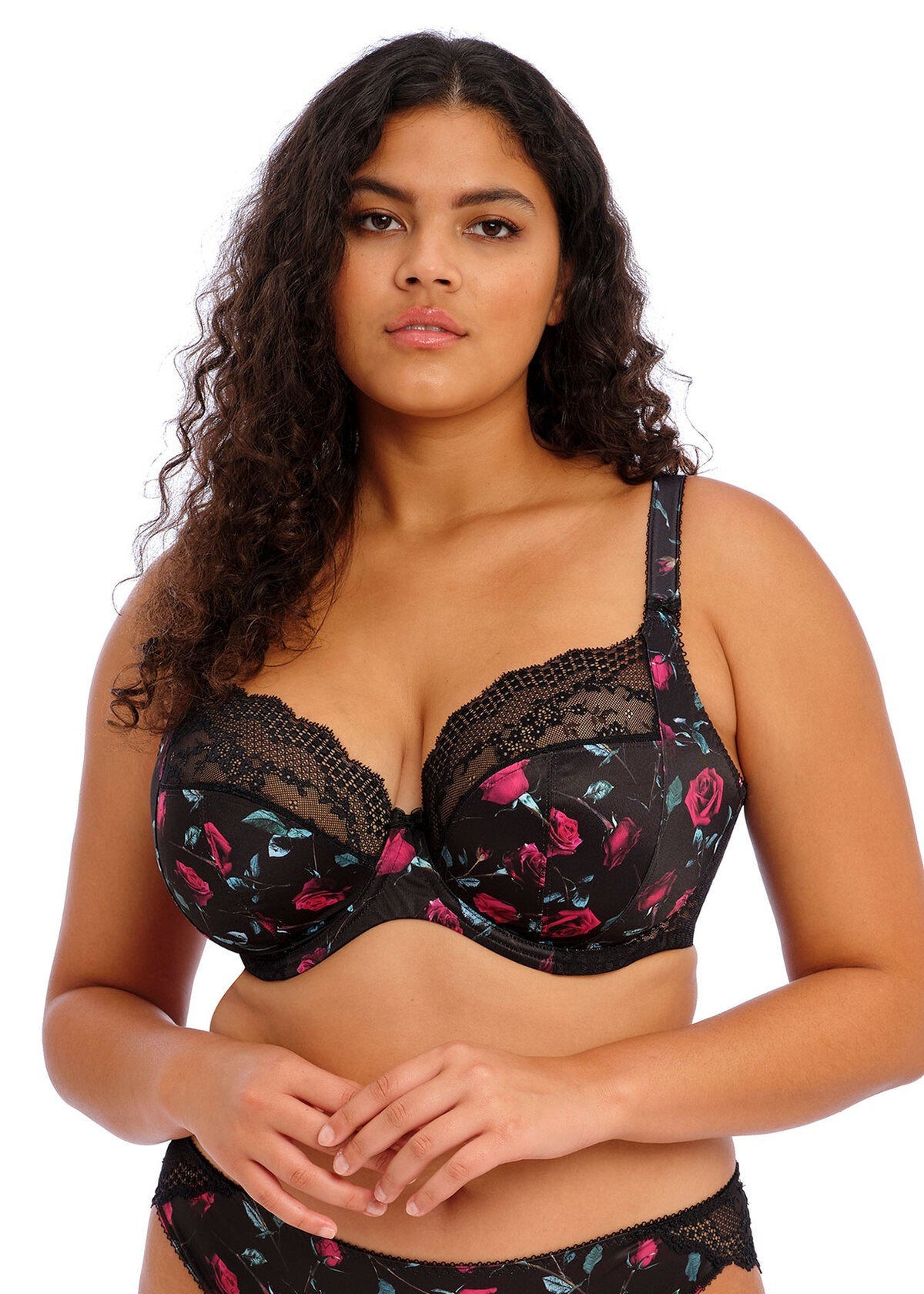 Elomi |  Lucie Plunge Bra | Rock 'n' Rose