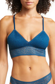 DKNY | Modern Lace Racerback Bralette | Poseidon