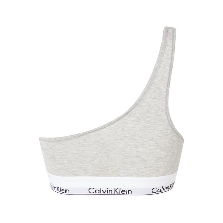 Calvin Klein | One Shoulder Bralette Modern Cotton | Grey