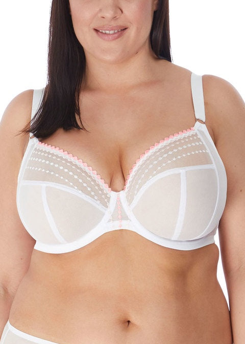 Elomi | Matilda Underwired Plunge Bra | White