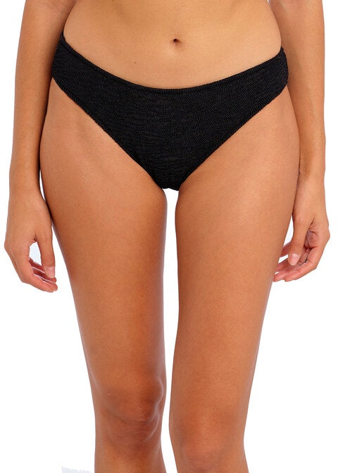 Freya | Ibiza Waves Bikini Brief | Black