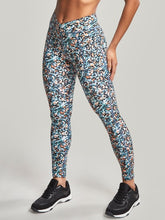 Load image into Gallery viewer, Panache | Ultra Adapt Sports Leggings | Teal Animal Abstract

