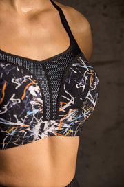 Panache | Wired Sports Bra | Ink Splat
