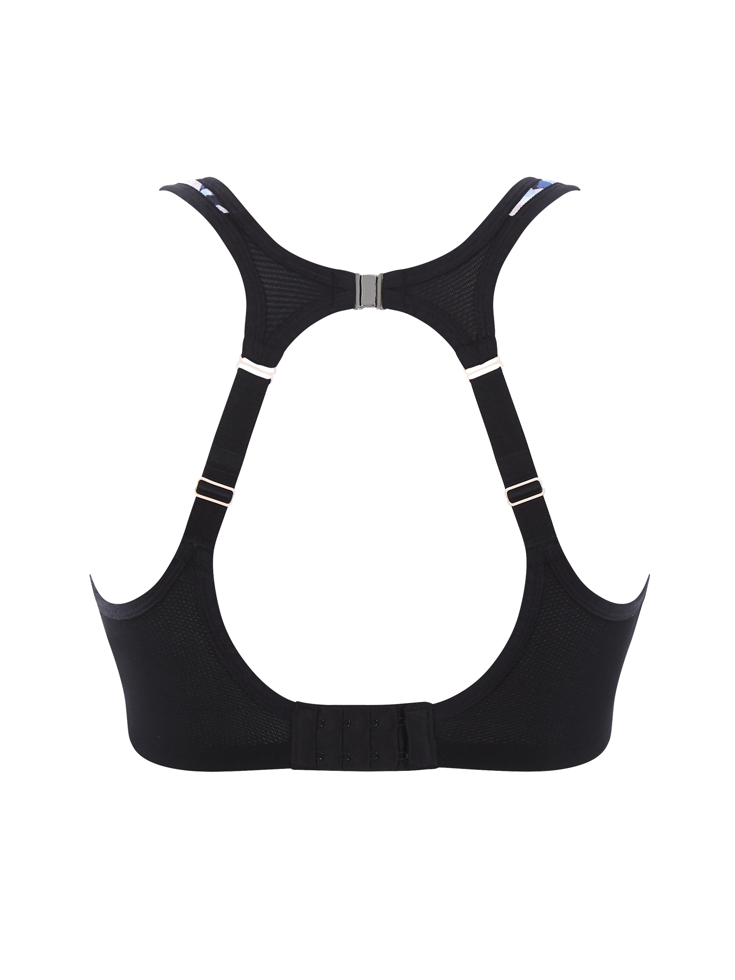 Panache | Wired Racerback Sports Bra | Tie Dye Geo