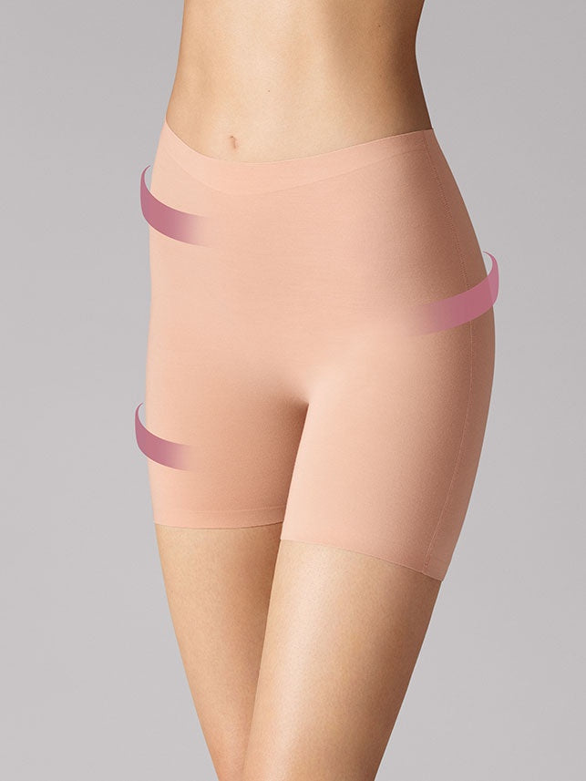 Wolford | Cotton Contour Control Shorts