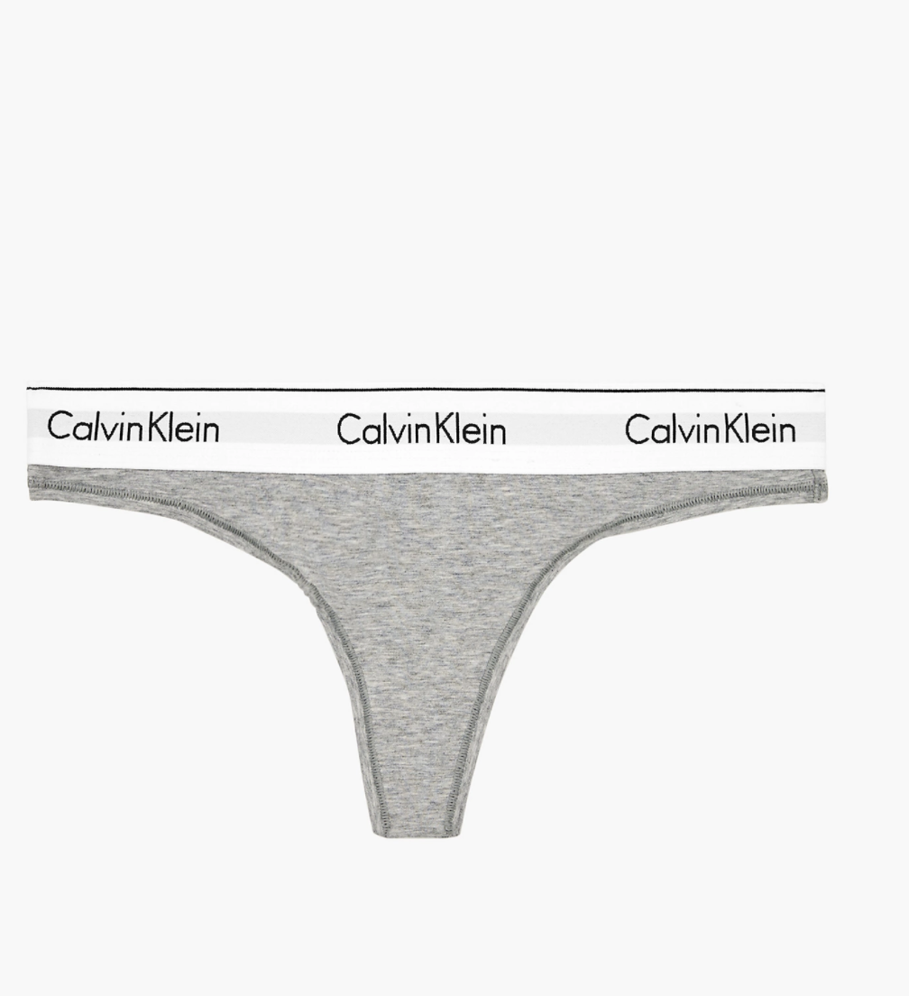 Calvin Klein | Modern Cotton Thong | Grey