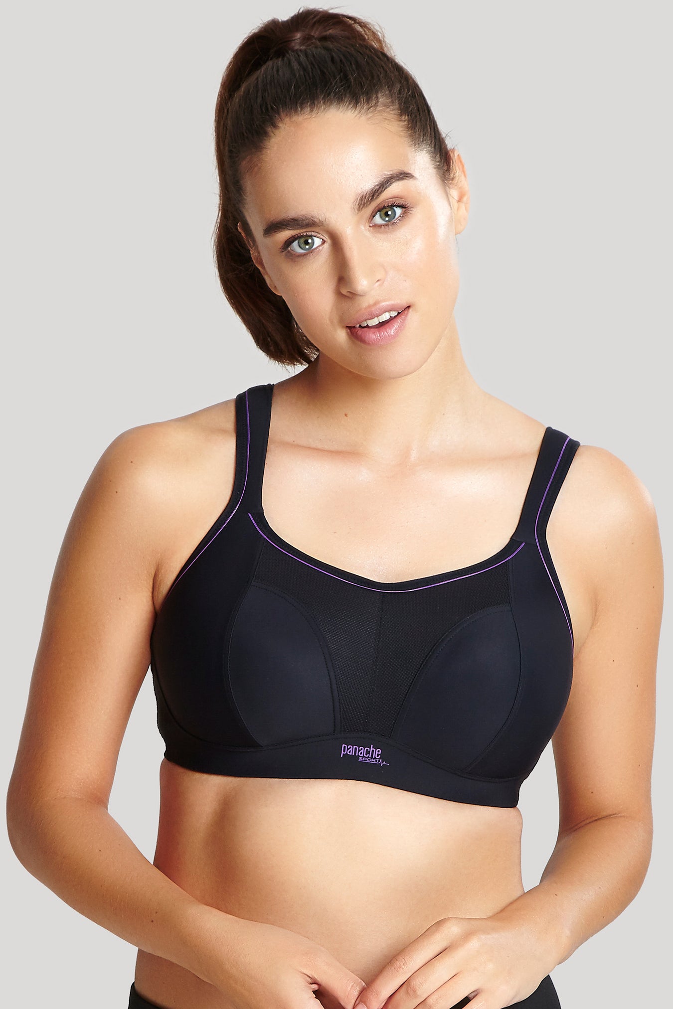 Panache | Sports Non Wired Bra | Black