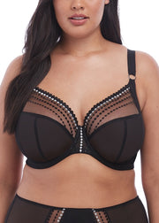 Elomi | Matilda Underwired Plunge Bra | Black