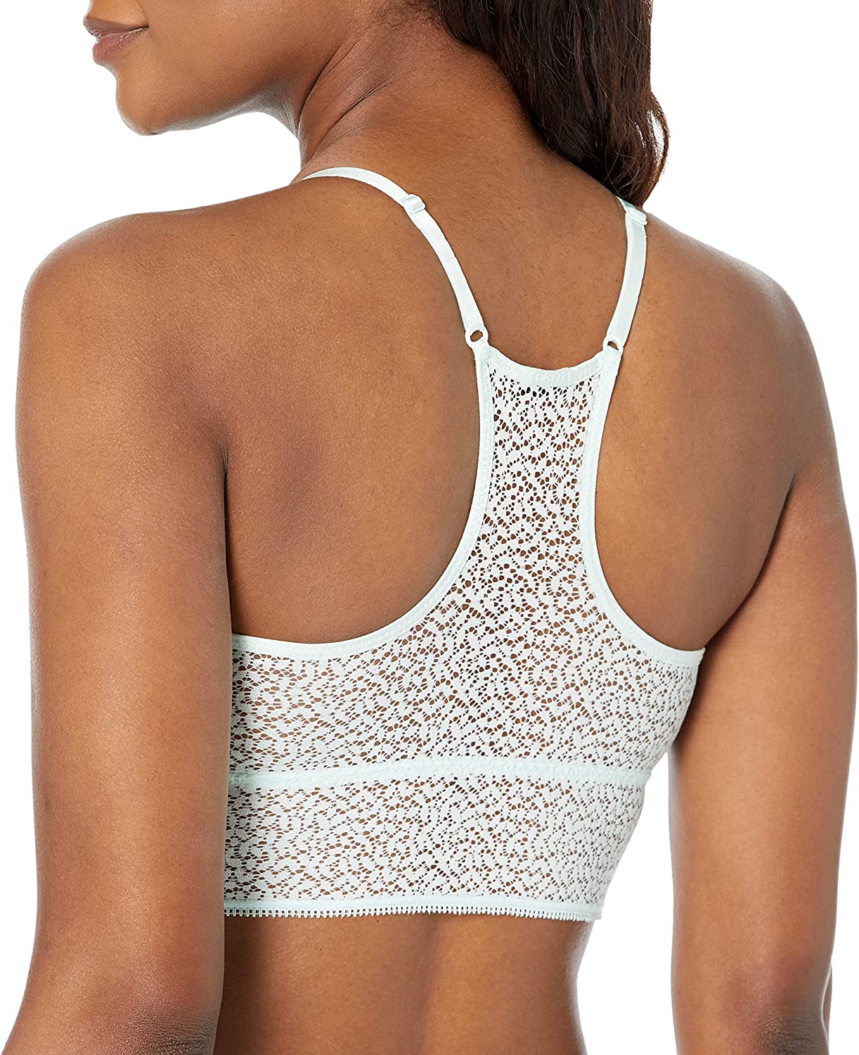 DKNY |  Modern Lace Racerback Bralette | White