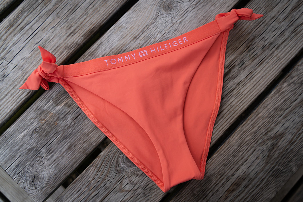Tommy Hilfiger | Side Tie Bikini Bottom | Coral