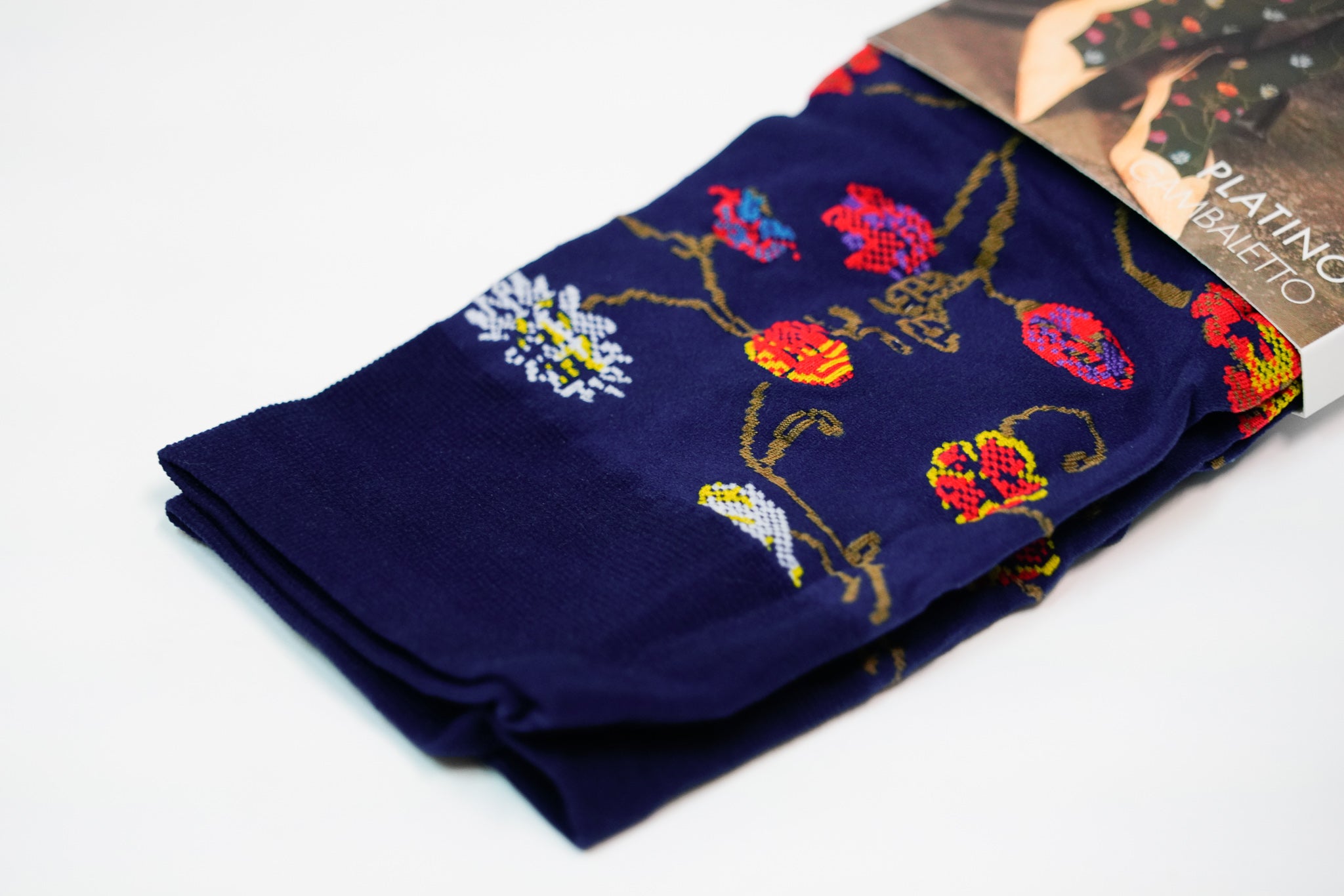 Trasparenze Platino Floral Knee High Socks