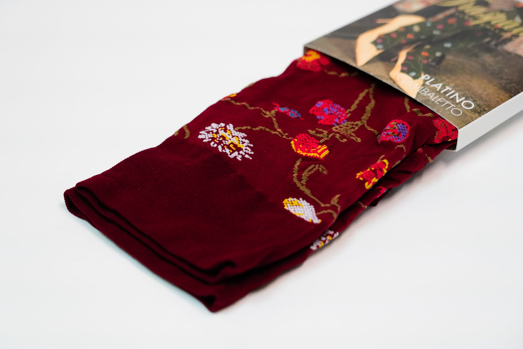 Trasparenze Platino Floral Knee High Socks