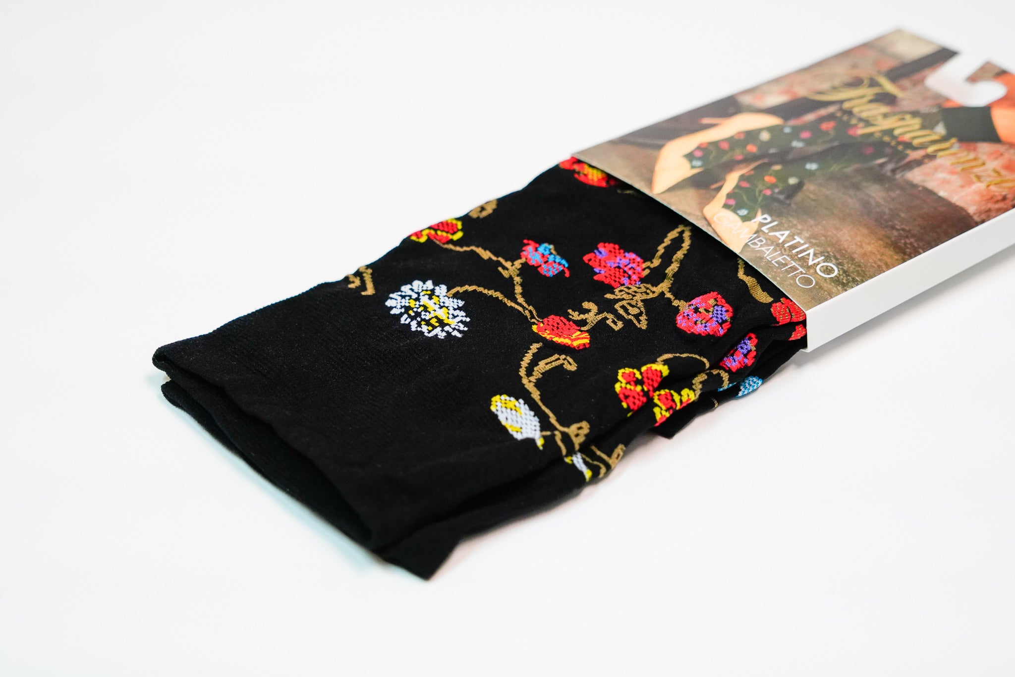 Trasparenze Platino Floral Knee High Socks