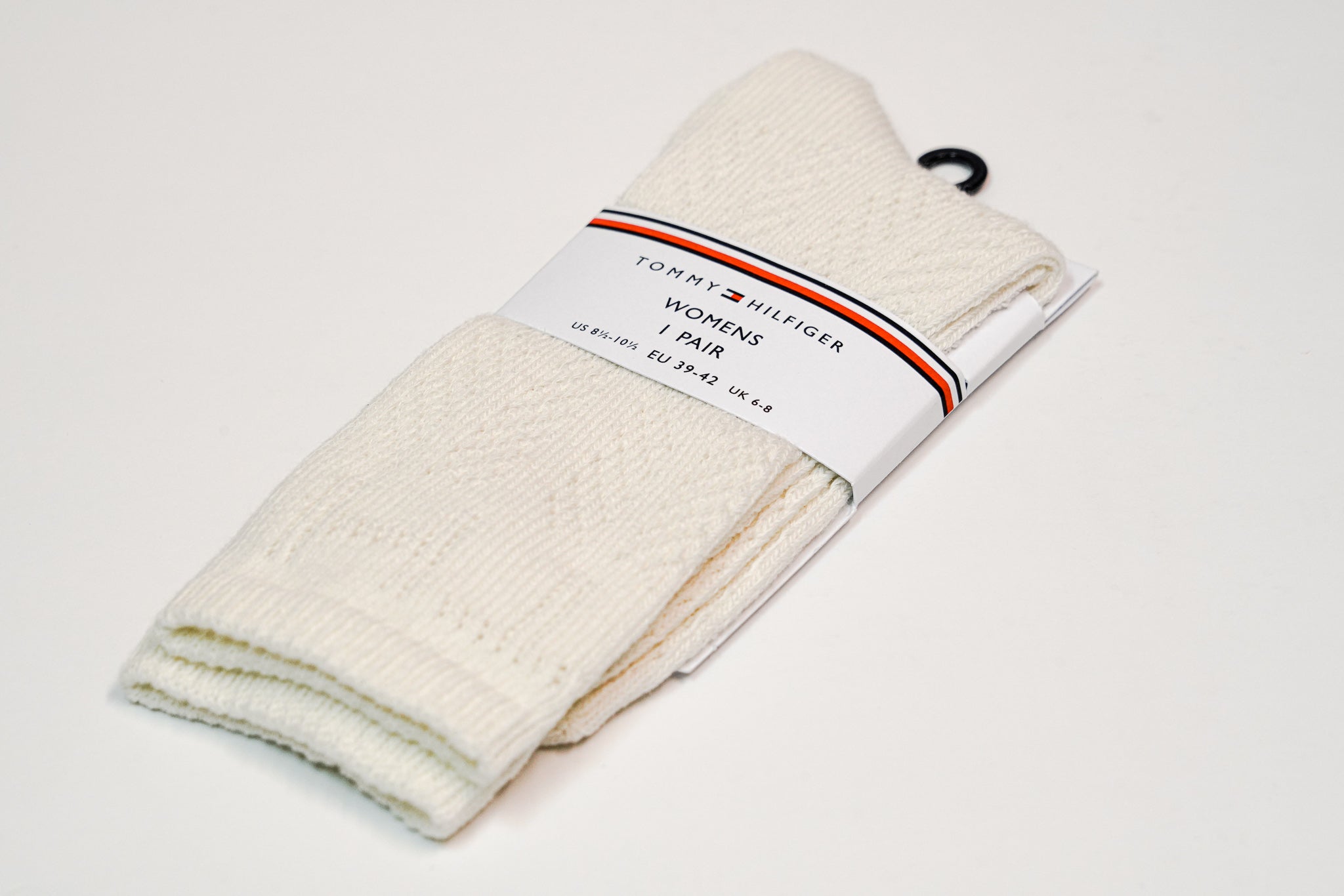 Tommy Hilfiger | Ajour Wool Socks | Cream