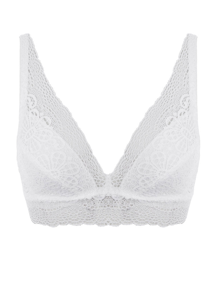 Freya | Erin Bralette | White