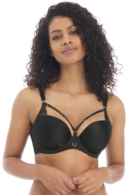 Freya | Temptress T Shirt Bra | Black