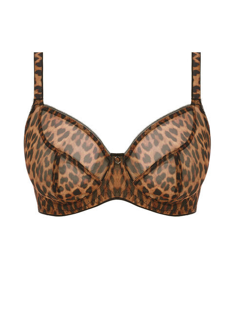 Freya | Wild Side Plunge Bra | Leopard