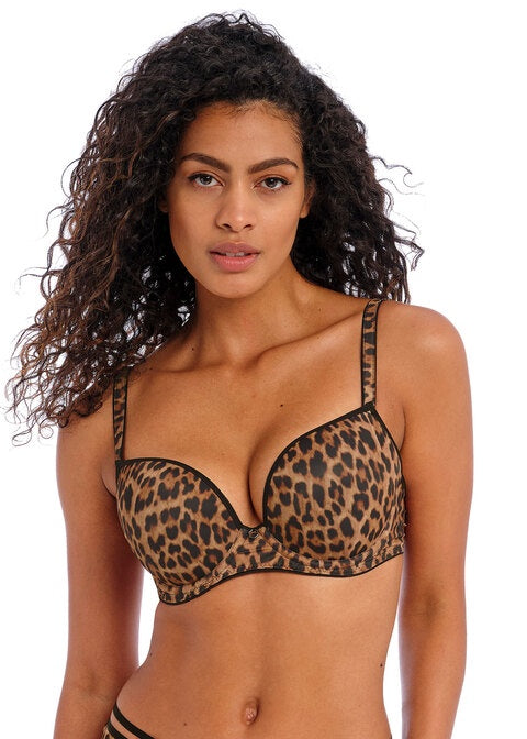 Freya | Wild Side T Shirt Bra | Leopard