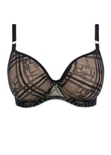 Load image into Gallery viewer, Freya | Fatale Moulded T-shirt Bra | Black
