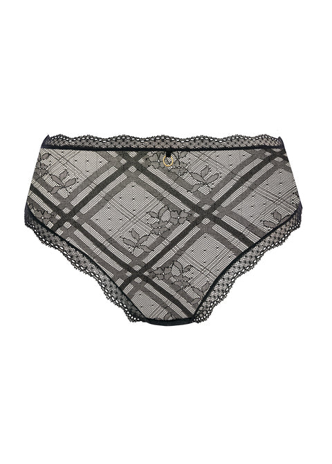 Freya | Fatale High Waisted Brief | Black