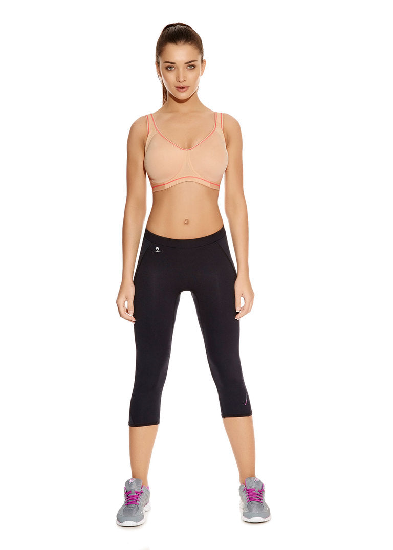 Freya | Sonic Sports Bra | Nude